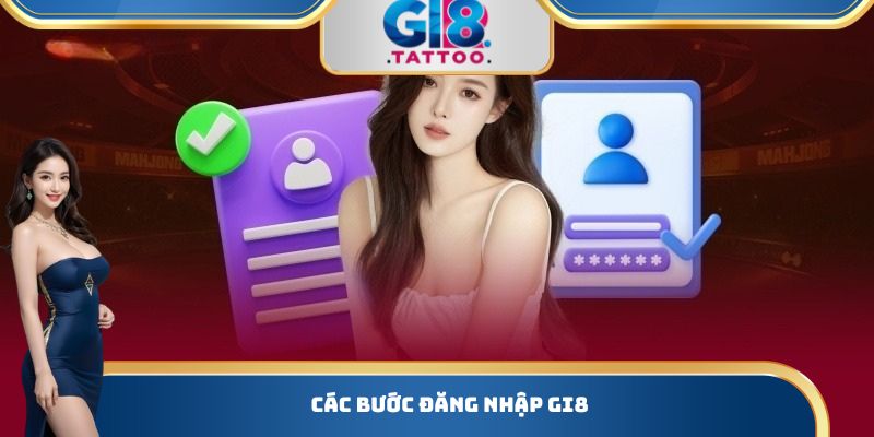 Các bước đăng nhập Gi8